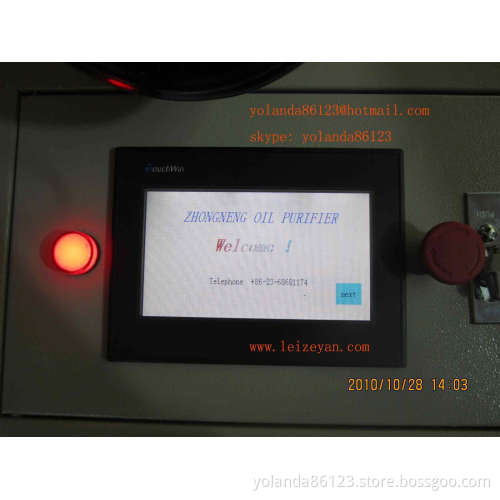 PLC Controlled System, Fully-auto Transformer Oil Purifier, Transformer Oil Filtration, Oil Recondition